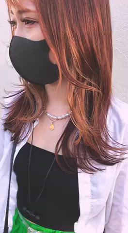 セミロング カラー パーマ ヘアアレンジ 【ツヤ髪美容師】 ツダケイスケのヘアスタイル