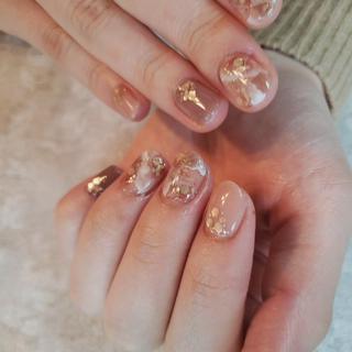 ニュアンスネイル
#ニュアンスネイル #くすみカラーネイル #上品ネイル #美フォルム