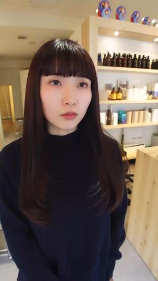 ロング 中野 恵脩のヘアスタイル