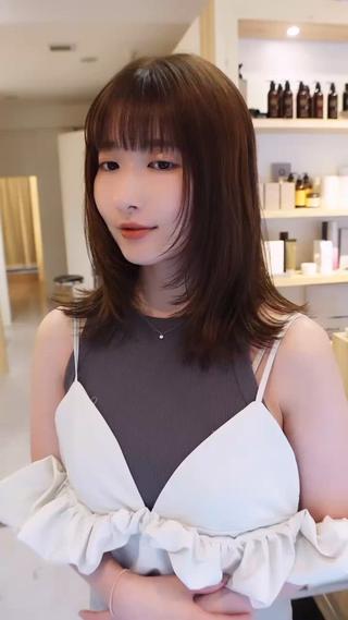 ミディアム 中野 恵脩のヘアスタイル
