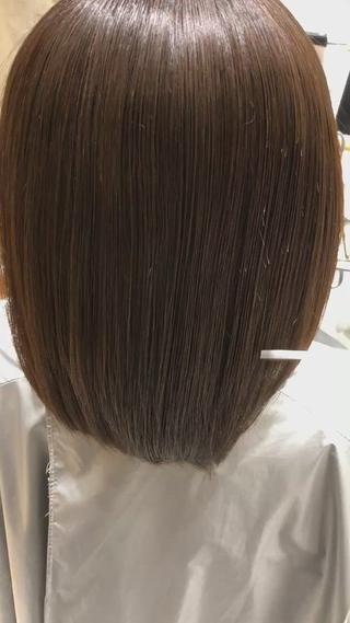 パーマ 銀座✨レイヤーカット 顔まわり/坂本亜裟海のヘアスタイル