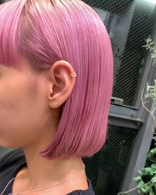 #ピンクヘアー