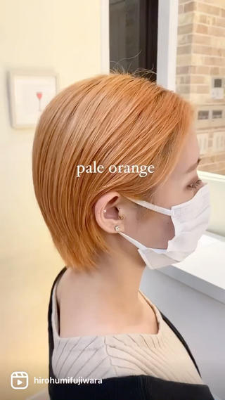 ショート カラー 韓国系レイヤー特化 hiroのヘアスタイル