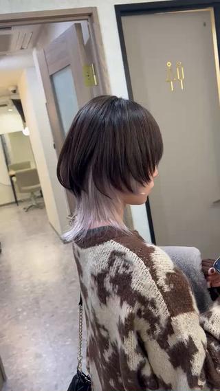 カラー ホワイトベージュ︎︎ seikaのヘアスタイル