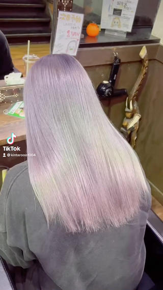ビフォーアフター
ラベンダーシルバー