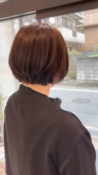 丸みグラデーションボブ
#草加ショート
#草加ショートボブ