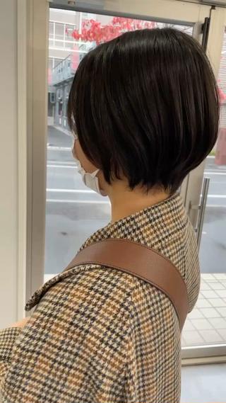 コンパクト耳掛けショートボブ
#草加ショート
#草加ショートボブ