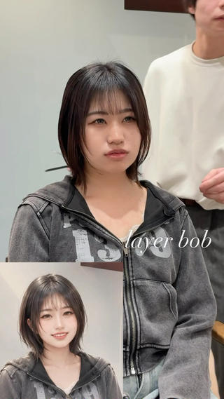 ミディアム 柳澤 興輝のヘアスタイル