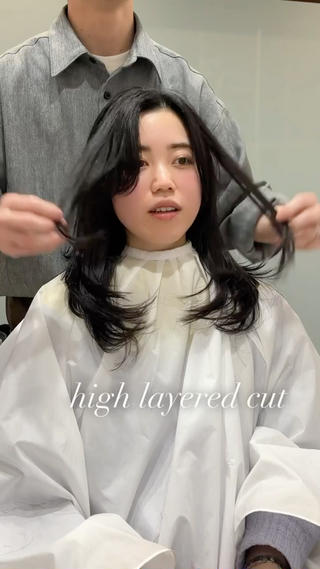 ミディアム 柳澤 興輝のヘアスタイル