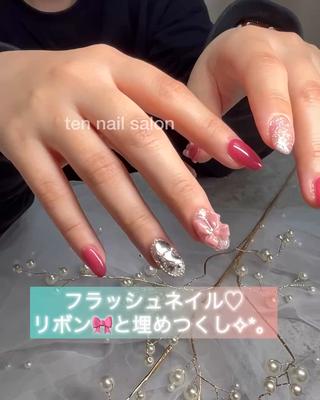 ネイル ten nail salon　かえでのネイルデザイン