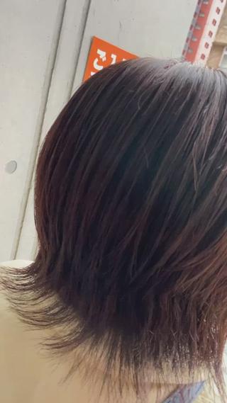 ミディアム カラー 💜推しインナー カラー/菊池柊真💜のヘアスタイル