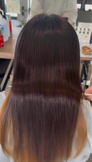 セミロング 大浦 姫奈のヘアスタイル