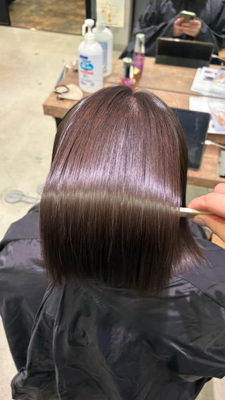 ミディアム 大浦 姫奈のヘアスタイル