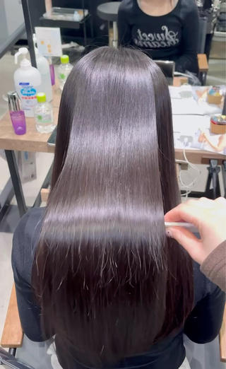 ロング 大浦 姫奈のヘアスタイル