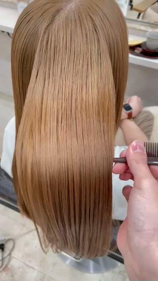 ロング 柴 芙未菜のヘアスタイル