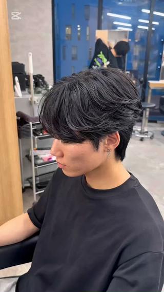 featherパーマ