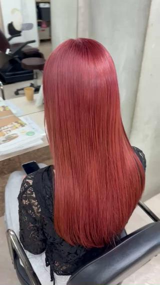 ロング 似合わせ×レイヤー× 髪質改善×t.yのヘアスタイル