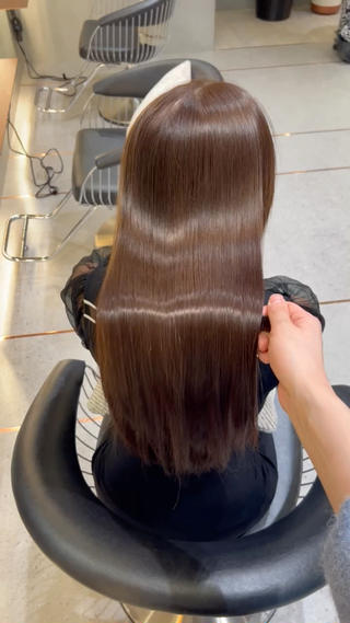 ロング ‎🤍髪質改善‎🤍 レイヤーカット‎🤍のヘアスタイル