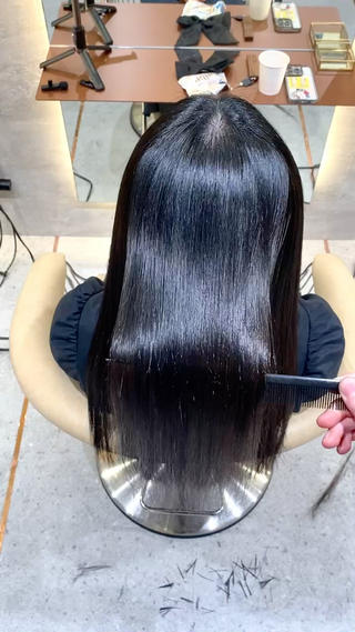 ロング ‎🤍髪質改善‎🤍 レイヤーカット‎🤍のヘアスタイル