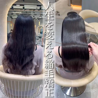 ロング ‎🤍髪質改善‎🤍 レイヤーカット‎🤍のヘアスタイル