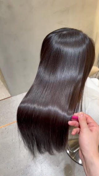 ロング ‎🤍髪質改善‎🤍 レイヤーカット‎🤍のヘアスタイル