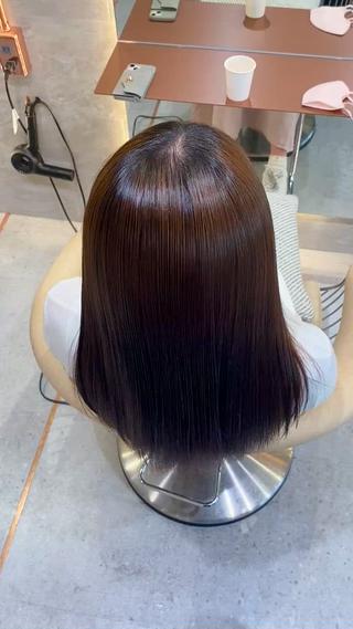 ロング ‎🤍髪質改善‎🤍 レイヤーカット‎🤍のヘアスタイル