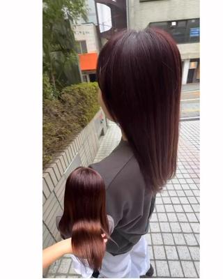 セミロング . kanokoのヘアスタイル