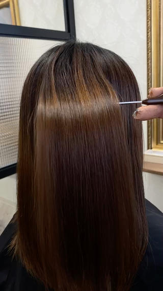 癖やうねりも抑制️
大人気のトリートメントです!
ブリーチ毛でも、エイジング毛でも可能◎
