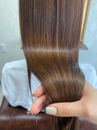 圧倒的ビフォーアフター
酸熱トリートメント