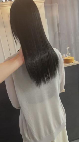 ロング カラー 【渋谷で人気】艶髪× 髪質改善/ツヤカラーのヘアスタイル