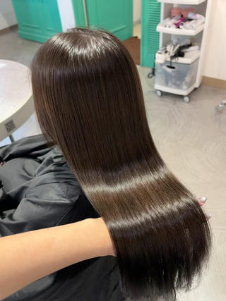ロング 透明感カラー/ 赤み消し🤍ricoのヘアスタイル