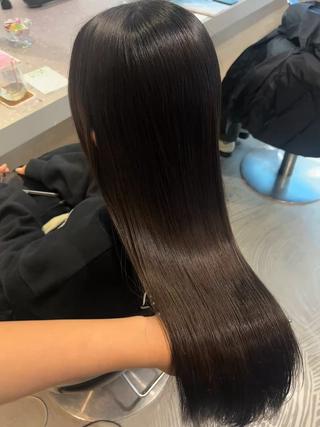 ロング 透明感ｶﾗｰ/ 赤み消し🤍ricoのヘアスタイル