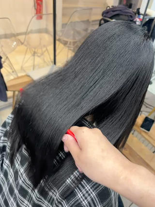 セミロング 透明感ｶﾗｰ🫧 rico💗空き🈶のヘアスタイル