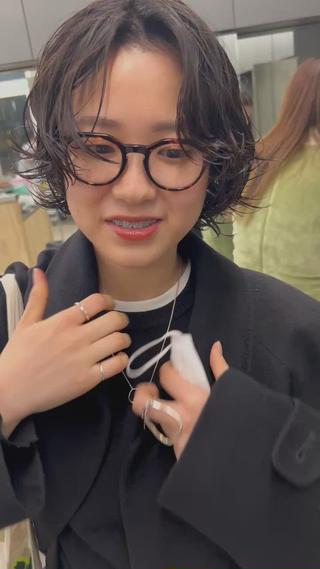 ショート パーマ sakoda shunkiのヘアスタイル