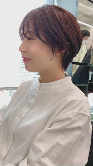 ショート カラー sakoda shunkiのヘアスタイル