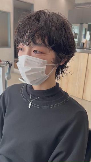 ショート パーマ sakoda shunkiのヘアスタイル