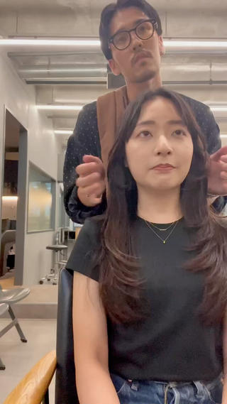 セミロング sakoda shunkiのヘアスタイル