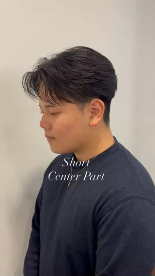 ショート メンズ 行方 晴貴のヘアスタイル