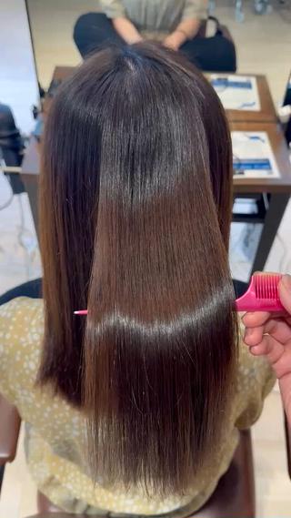 トリートメントで髪をツヤツヤにしませんか？ 