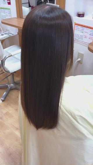ロング 高畑×縮毛矯正 松下直揮のヘアスタイル
