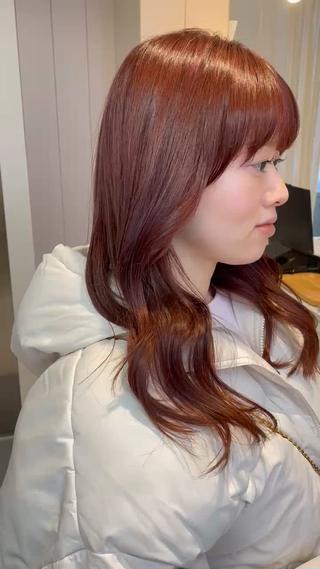 +1000円ルフレカラーで高発色ピンクできます◎