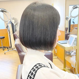 セミロング カラー ヘアアレンジ キッズ さわ きょうすけ/ ボブ髪質改善ショートのヘアスタイル