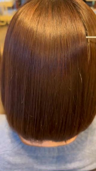 ミディアム 谷 未来美のヘアスタイル