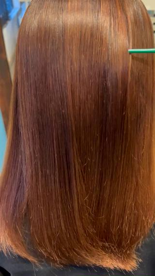 セミロング 谷 未来美のヘアスタイル