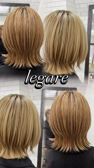 ショート 中区/legare 🌈山村/髪質改善のヘアスタイル