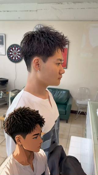 スパイキーショートstyle 