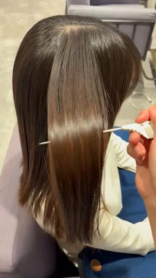 一緒にさら艶ストレートめざしましょう
