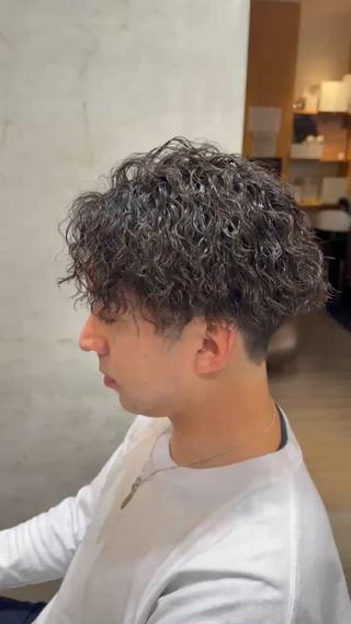 ショート パーマ メンズ 🔥KOSEI🔥 波巻き/ツイスパのヘアスタイル