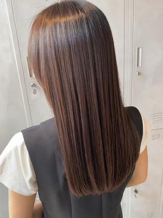 ウルトワトリートメントで水分を補給し、ツヤをしっかり出しています!