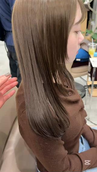 ロング カラー 💛🤍U too e’s /店長🧸のヘアスタイル